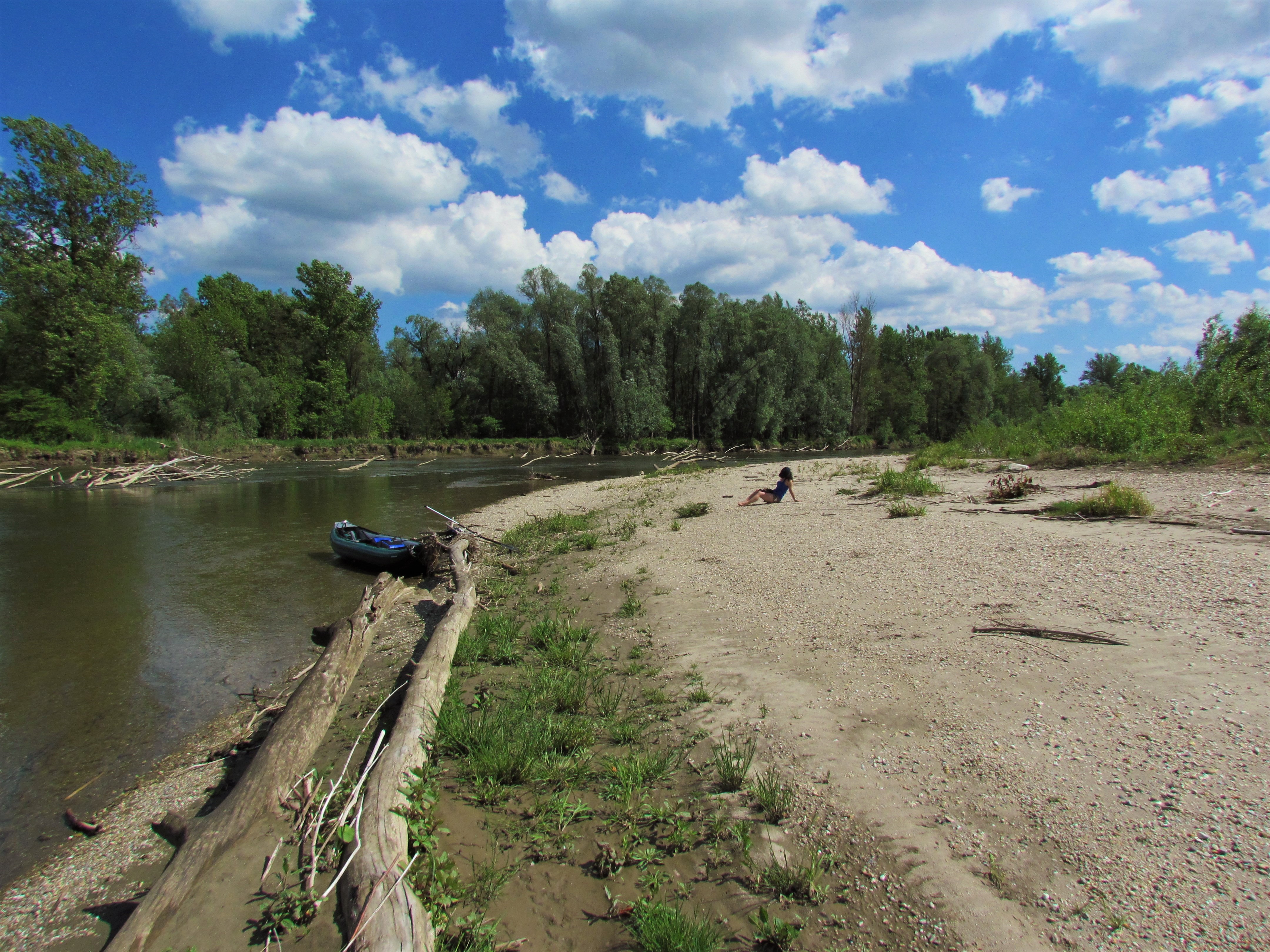 Natural river sections at Mura River (photo: Aleksander Koren)