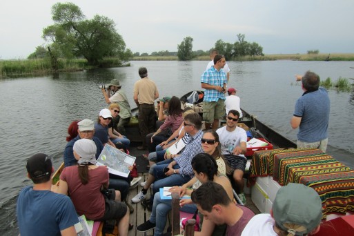 Project partners on Havel River