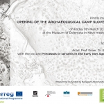 Opening of the Iron-Age-Danube Archaeological Camp Slovenia 2018