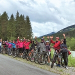 The Amazon of Europe Bike Trail successfully kicked-off!