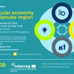 Exhibition "The circular economy in the Danube region" in Augsburg (Germany)