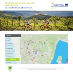 interactive touristic map developed as a part of pilot action of LAG „Central Istria“