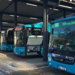Ecological buses in public transport