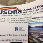 Learning by doing project presented at the 8th Annual Forum of EUSDR