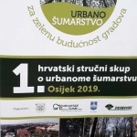 Presenting at the first croatian expert conference on urban forestry