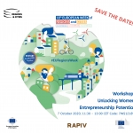 SAVE THE DATE: 18th EU Regions Week 2020 "Unlocking Women Entrepreneurship Potential"