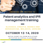 Patent analytics and IPR management training