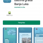 Mobil app of JCH in Banja Luka