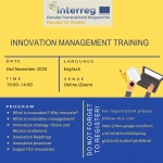 Online training session on Innovation Management in Bosnia and Herzegovina, 2nd November 2020