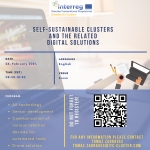 Online training session about Self-sustainable clusters and the related  digital solutions, 24th of February 2021