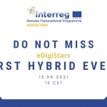 SAVE THE DATE: 13.04.2021 - eDigiStars's first Infoday - do not miss our hybrid event