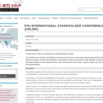 June 17-18, 2021, 9th International Stakeholder Conference - ONLINE EVENT