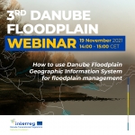 3rd Danube Floodplain Webinar - How to use Danube Floodplain Geographic Information System for floodplain management