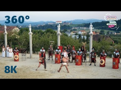 Poetovio (Ptuj): Roman Heritage on the Danube Trail of Slovenia - VR 360 8k