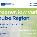 Webinar: New funding to green the energy and transport sectors