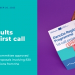 First call results are out: 60 projects approved by the Monitoring Committee